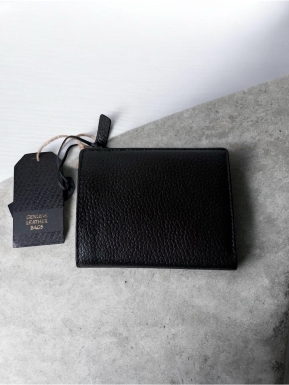 Black Leather Wallet